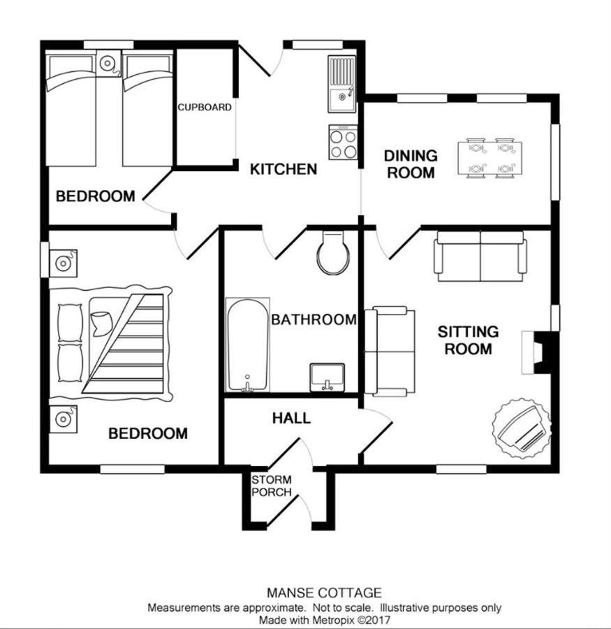 Manse Cottage Elgin Exterior photo